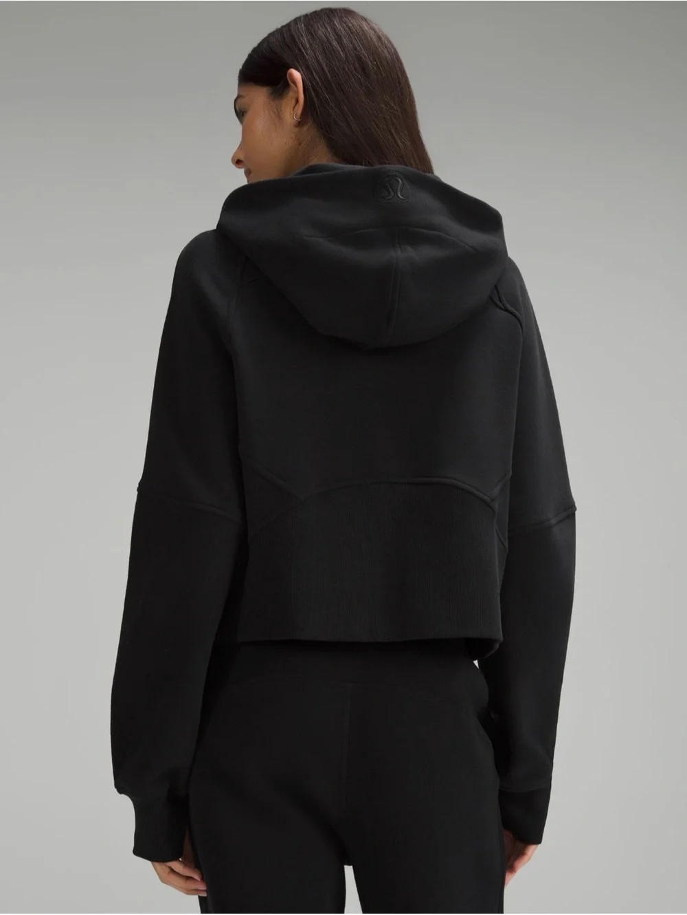 Lululemon Scuba Oversized Half-Zip Cropped Hoodie